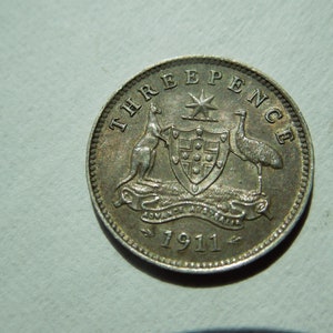 Australia Threepence to Florin Coins, 1911 to 1963, Silver - Sell By The Piece