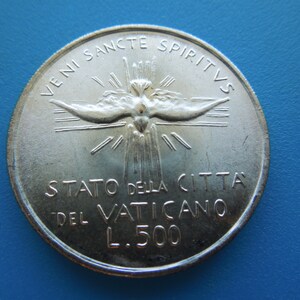 Vatican City Coins, 1978 Sede Vacante, 500 Lire, Rare Issue, Silver - Only One Available