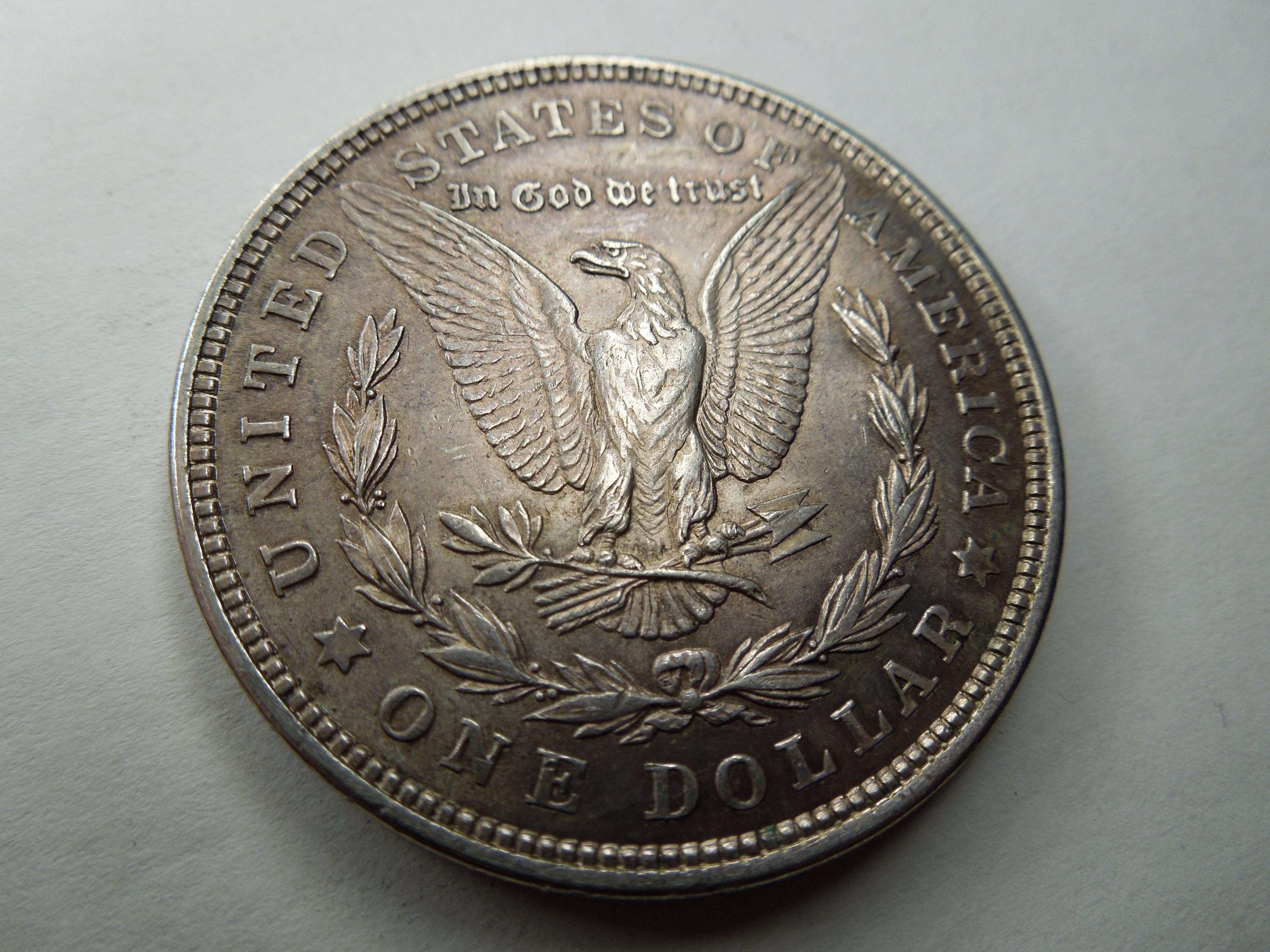 USA Coins.  Morgan Silver Dollars, 1921 - Last One