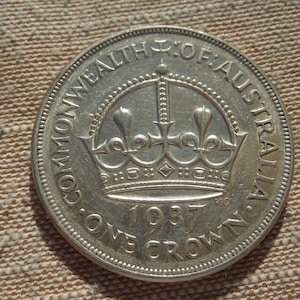 1937 Australian Coin - Etsy