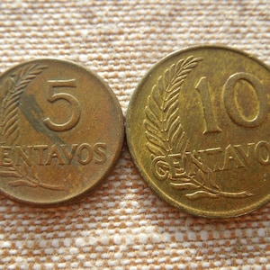 Peru Coins, 5 Centavo to 10 Soles De Oro, 1963 to 1995, Sell By The Piece