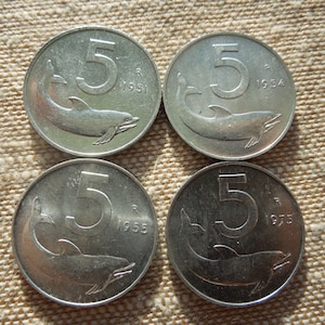 1975 Italian Coin - Etsy