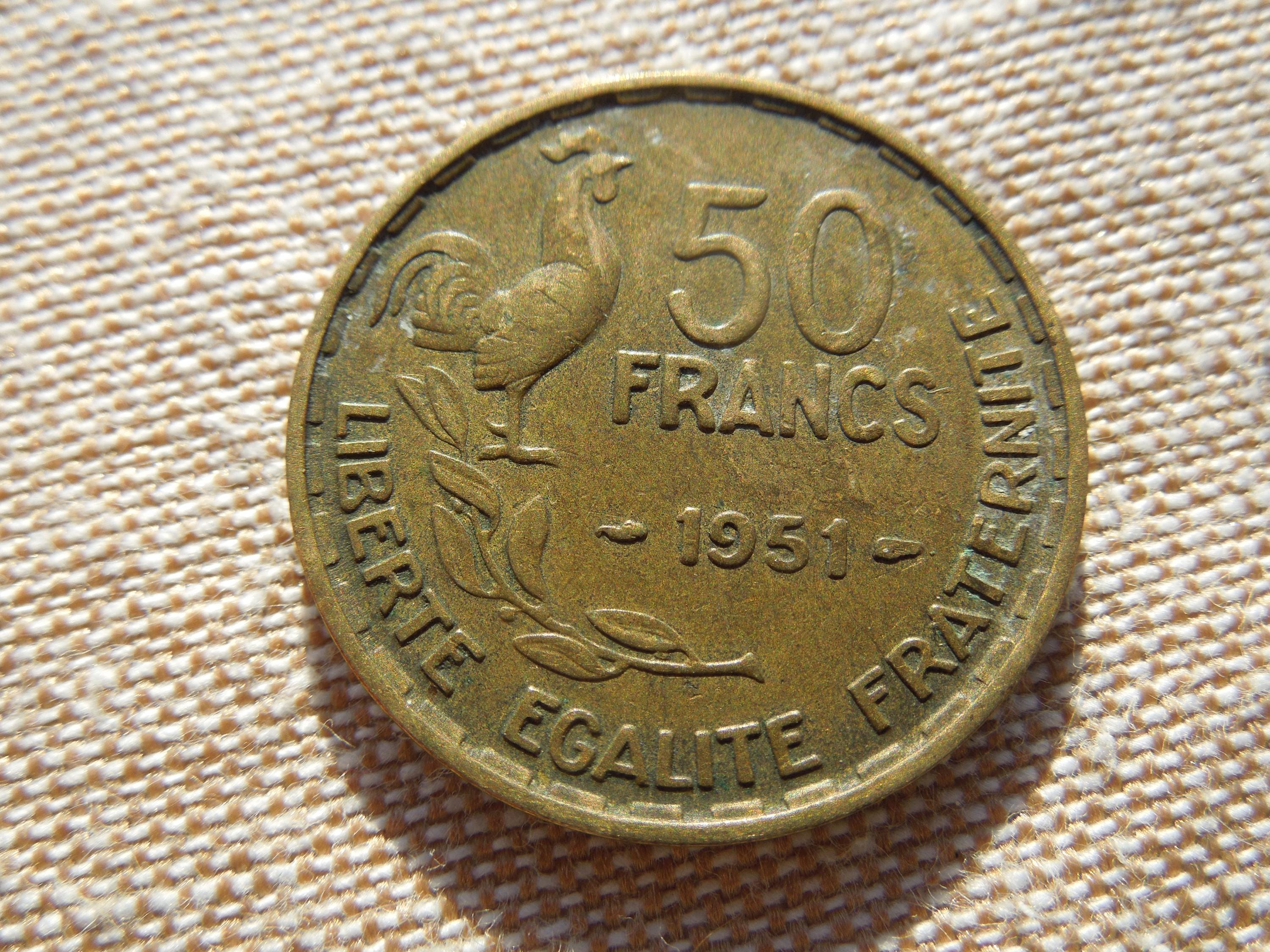 10 Francs 1951 - Etsy