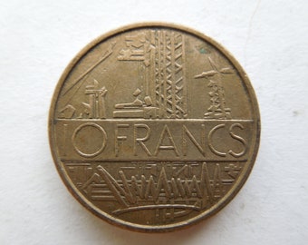 コイン コイン流通コイン フランス 10 サンタイム 1968 - Etsy 日本