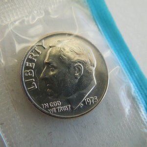 Roosevelt Dimes Uncirculated in Mint Cello 1976 to 2000.  Sell Individually or in Groups