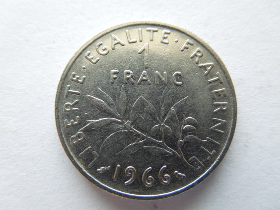 フランス硬貨、1フラン硬貨（1960年～1999年）、ニッケル貨幣改革記念