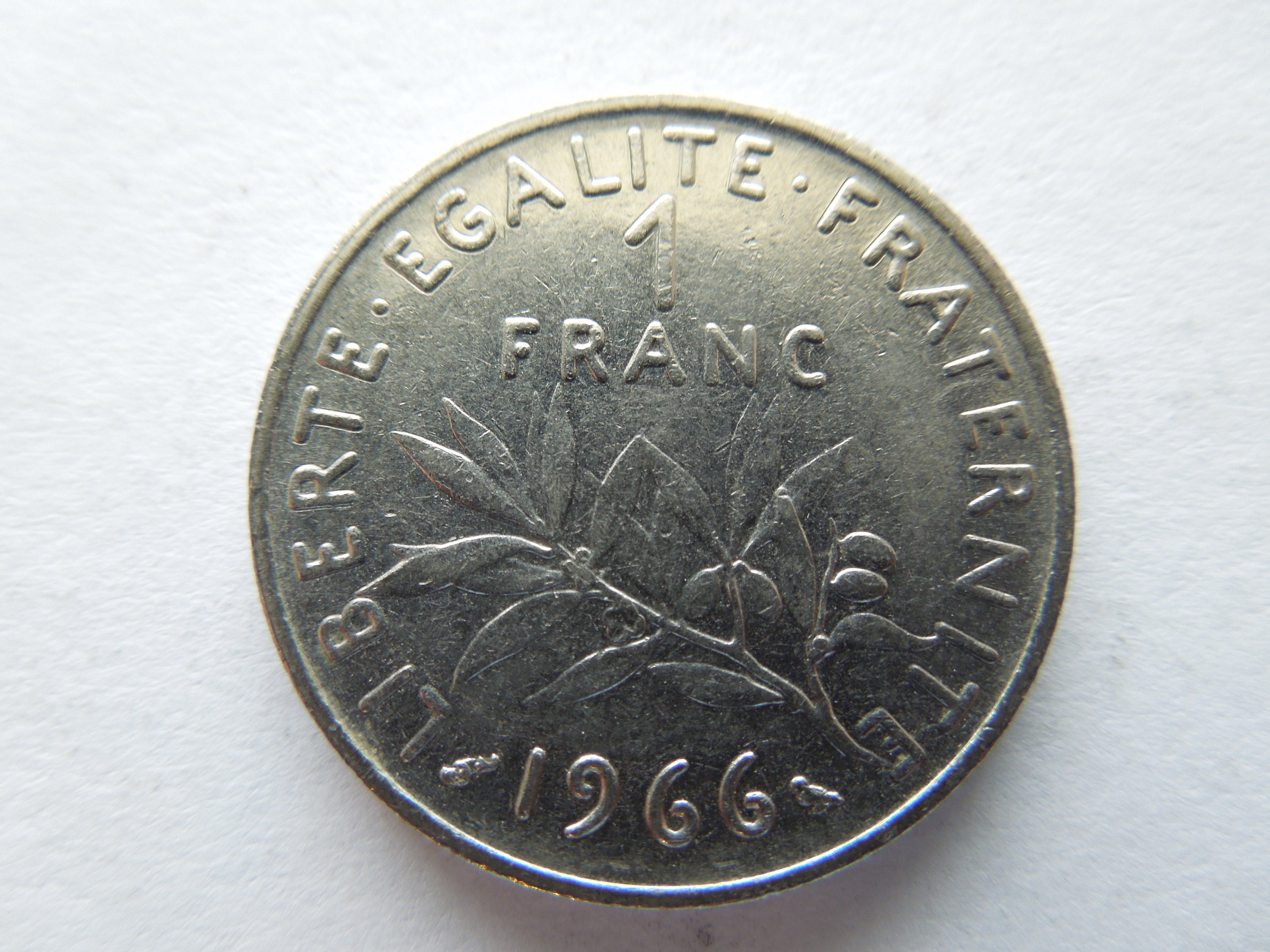 1960 french 1 franc coin - Etsy 日本
