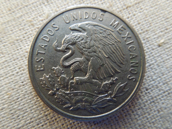 メキシコ 25センタボ、1964年コイン、複数枚あり、1枚単位で販売