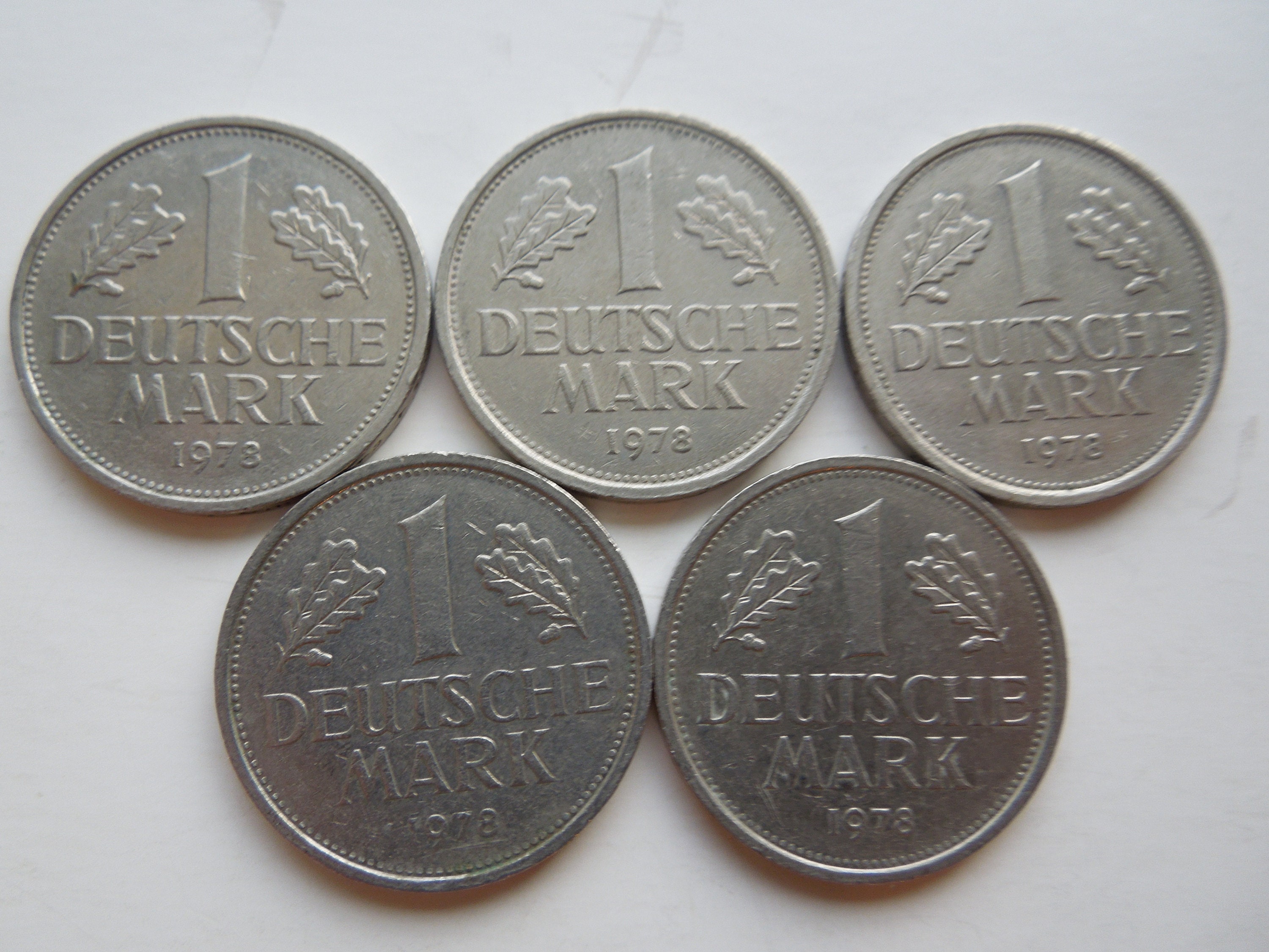Germany 1 Deutsche Mark Coins, 1974 to 1979 - Sell by the Piece - Etsy