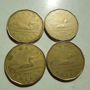 Canada Dollar Coins, 1988 - Sell By The Piece