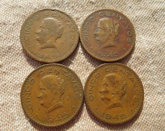 5 センターボ メキシコ - 1943 ～ 1955 - 年 / 数量を選択 - Etsy 日本