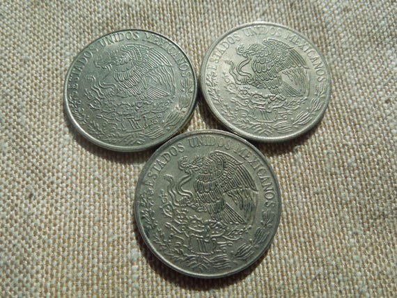 メキシコ50センタボ硬貨、1971年～1980年 - 1枚単位で販売 - Etsy 日本