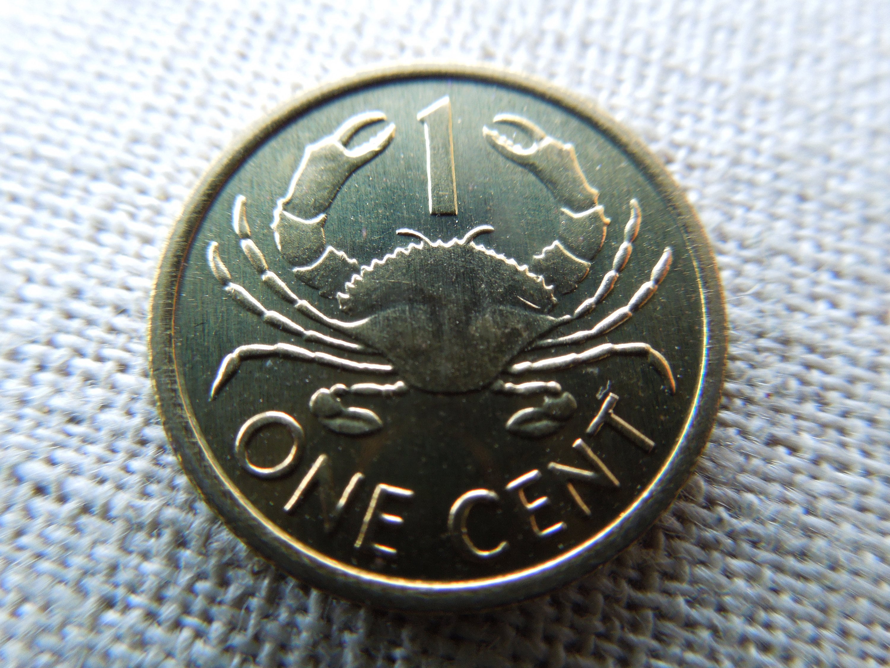 Seychelles Coins, 1 Cent, 1997, Mud Crab, High Grade Coins - Sell by the  Piece - Etsy