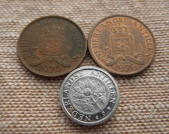 60 年代と 70 年代の古いギルダー紙幣のセット、懐かしいオランダの