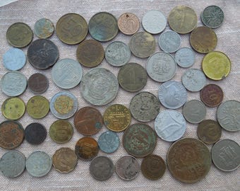 Junk Coin Lots, World Coin Junk, Irish, British Junk, Sixpence Junk - Sell By The Lot