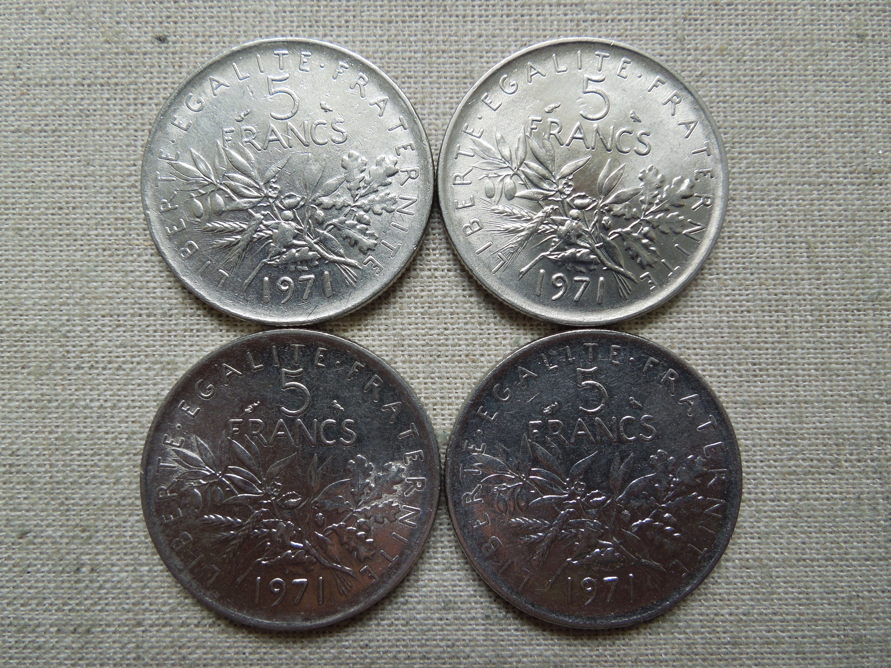 Pièce De 5 Francs 1971 – Ancienne Monnaie Française, Collection