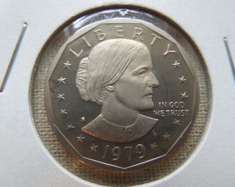 USA Coins.  Susan B Anthony Dollar, 1979, Proof Version - Sell By The Piece