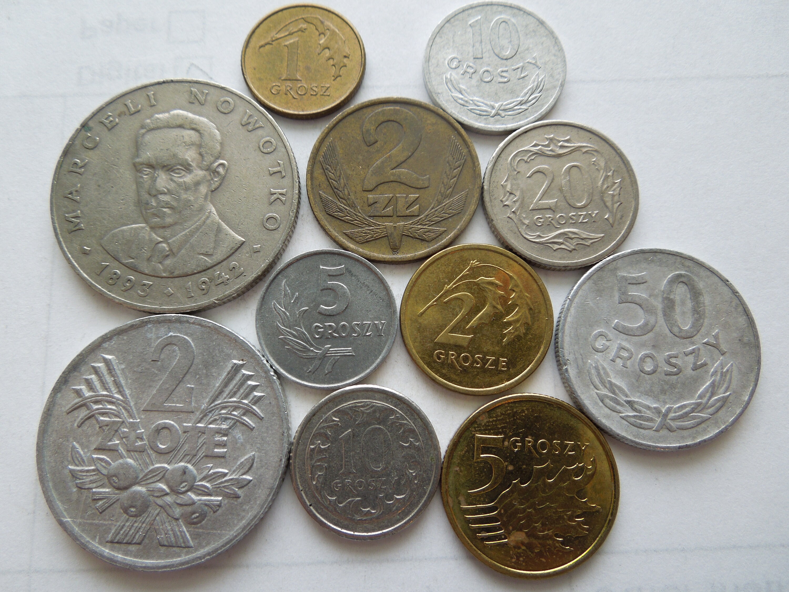Poland Coins Polish Coins 1 Grosz to 20 Zloty 1923 to 2018 Etsy