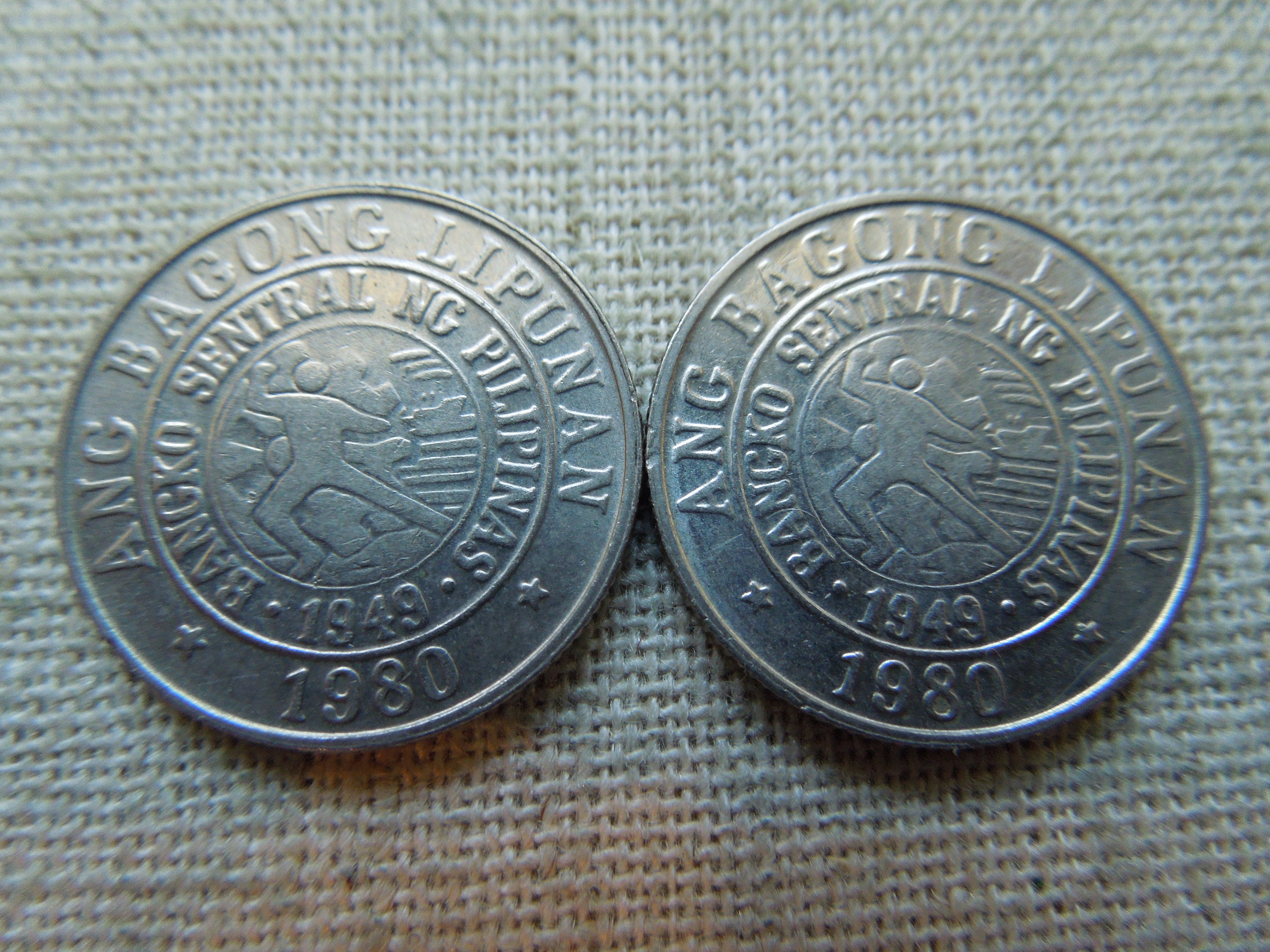 フィリピン硬貨 10 センティモ、1980年、最後の1枚 - Etsy 日本