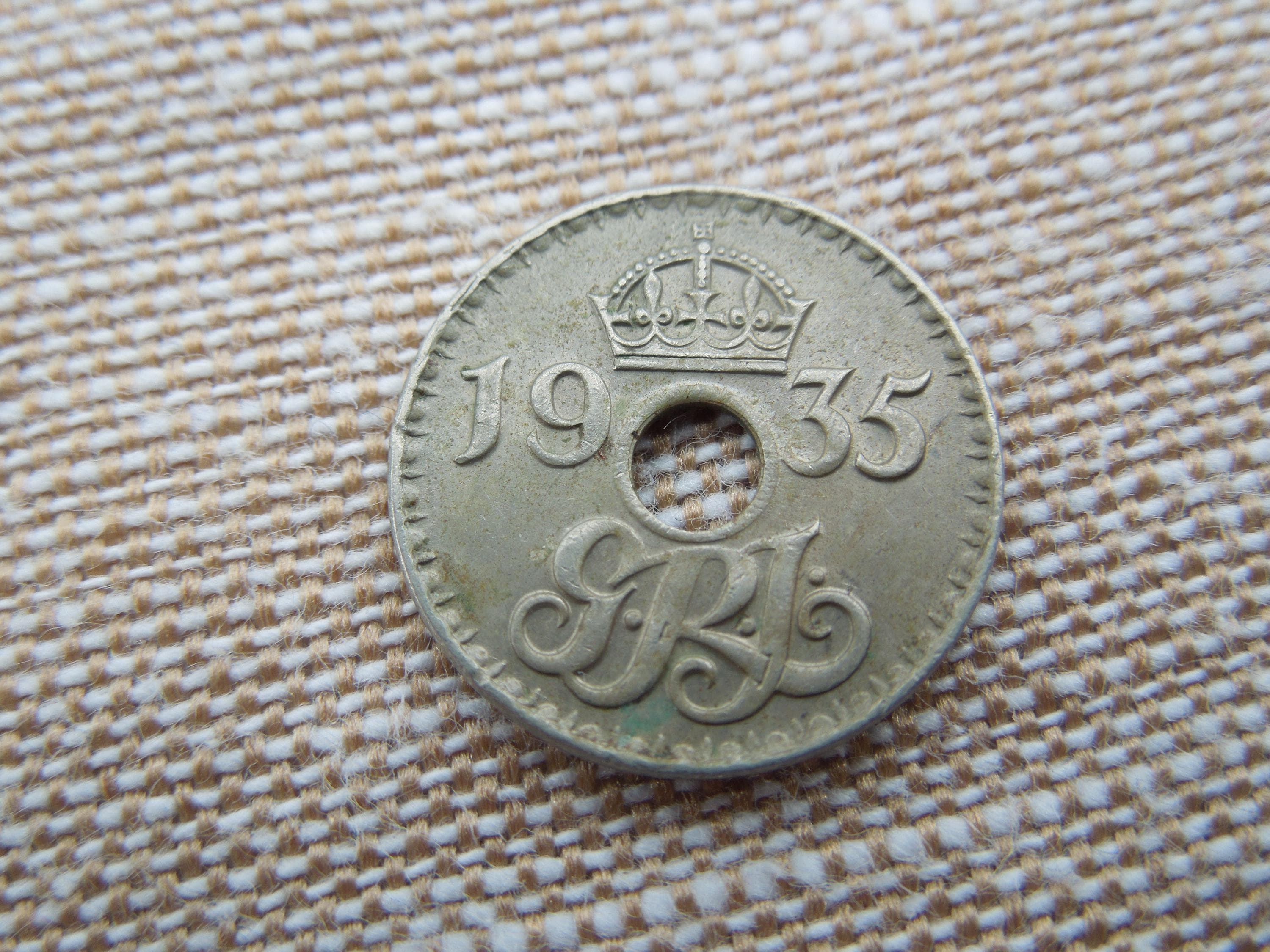 ニューギニア硬貨、3ペンス～1シリング、1935年～1943年、希少硬貨 - 1 
