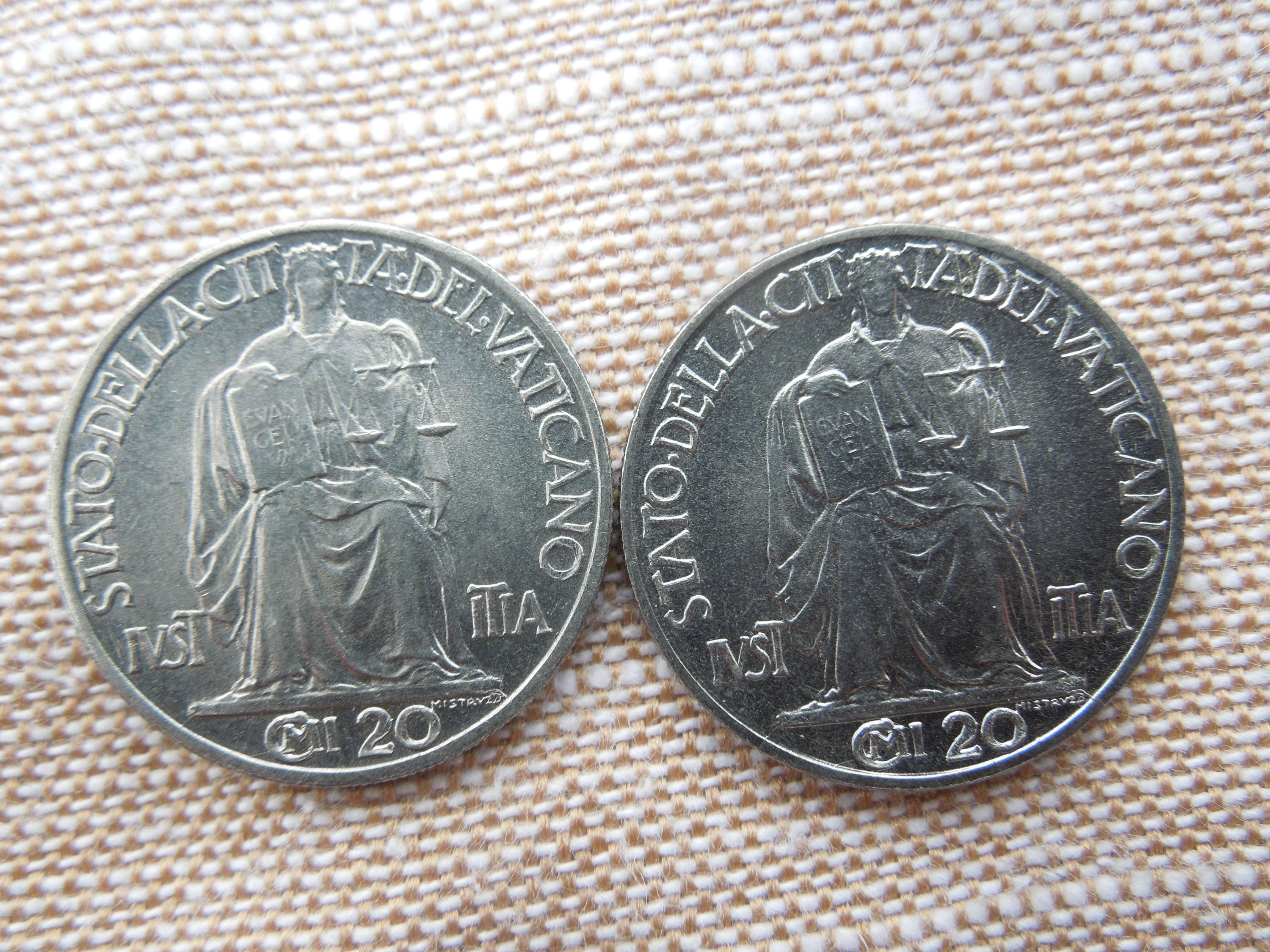 イタリア 教皇領 コイン1867年2リラ銀貨 バチカン 19世紀硬貨 ピウス9世