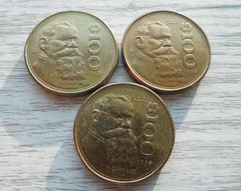 メキシコ 100ペソ 硬貨 1973年 楽天市場】メキシコ 貨幣 100ペソ 年代