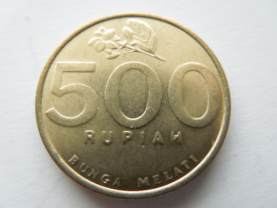 インドネシアの500ルピア硬貨（2001～2003年）- 切り売り - Etsy 日本