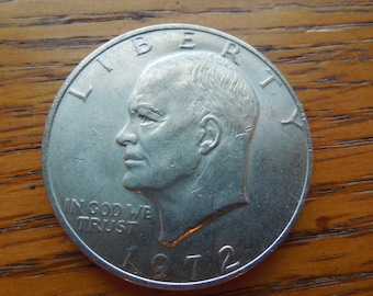 USA Coins.  Eisenhower Dollar, 1972 to 1976, Clad - Sell By The Piece