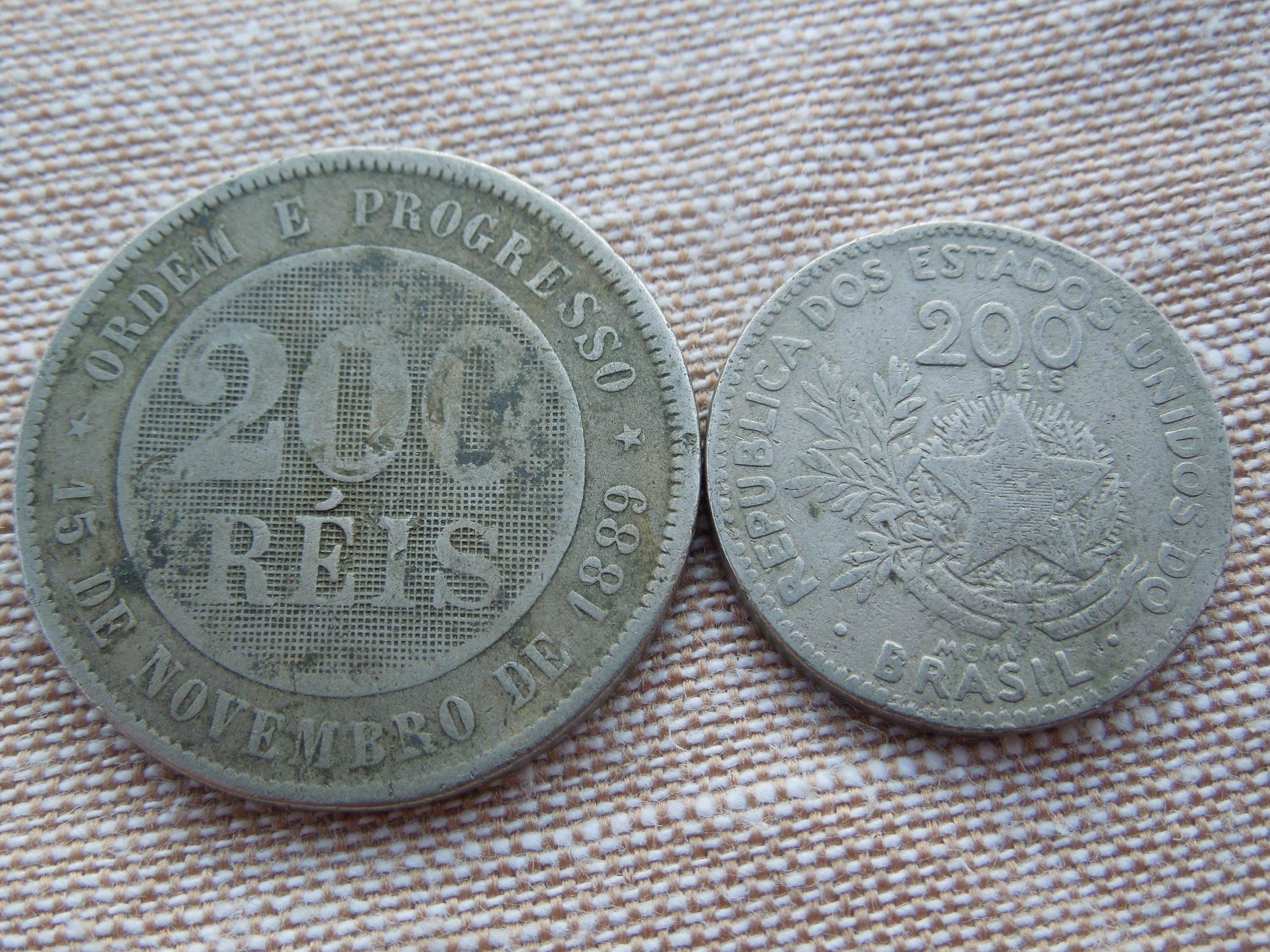 外国硬貨 色々 517 ブラジル 1000レイズ 外国コイン 硬貨 古銭