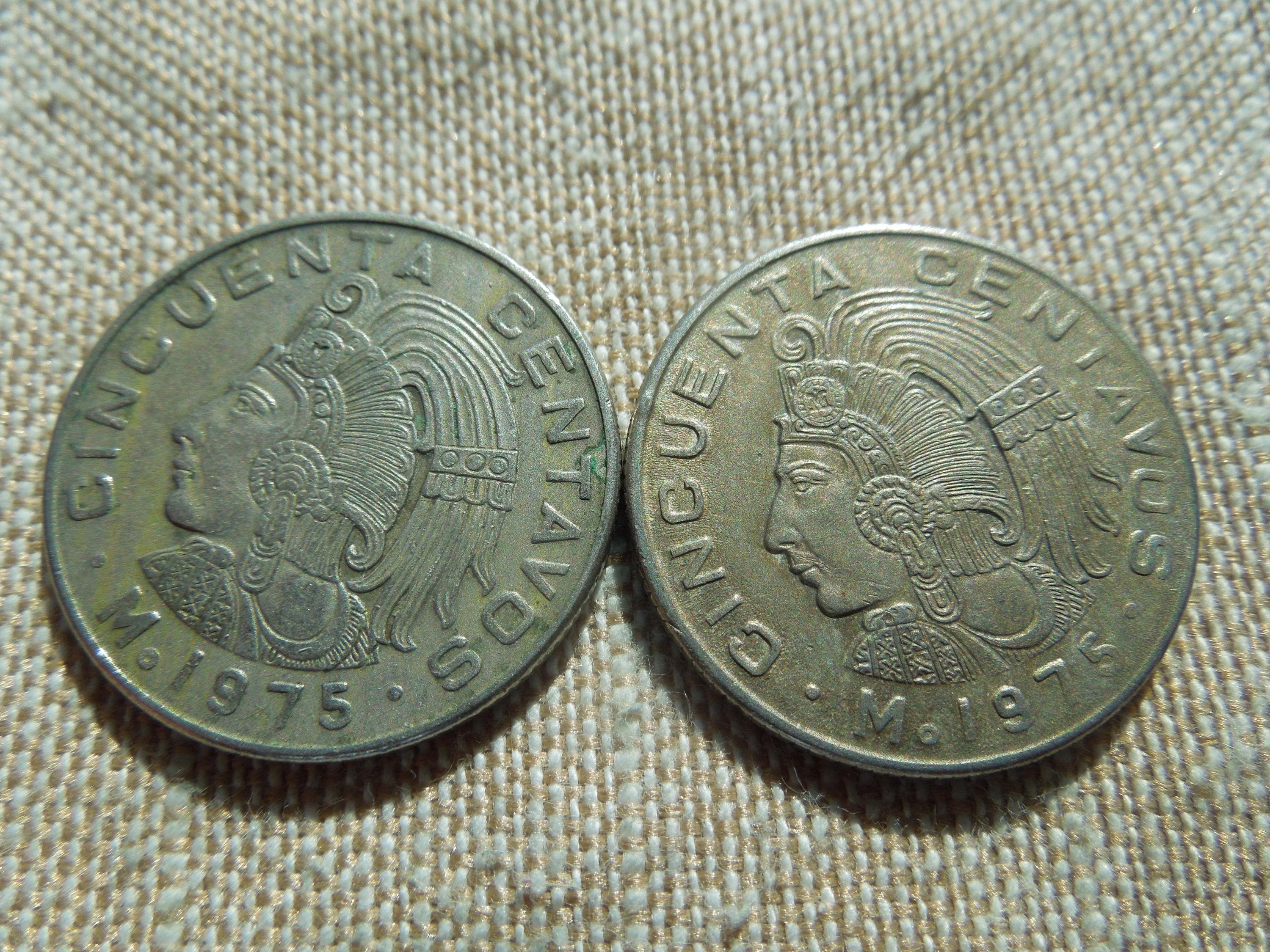 メキシコ50センタボ硬貨、1971年～1980年 - 1枚単位で販売 - Etsy 日本