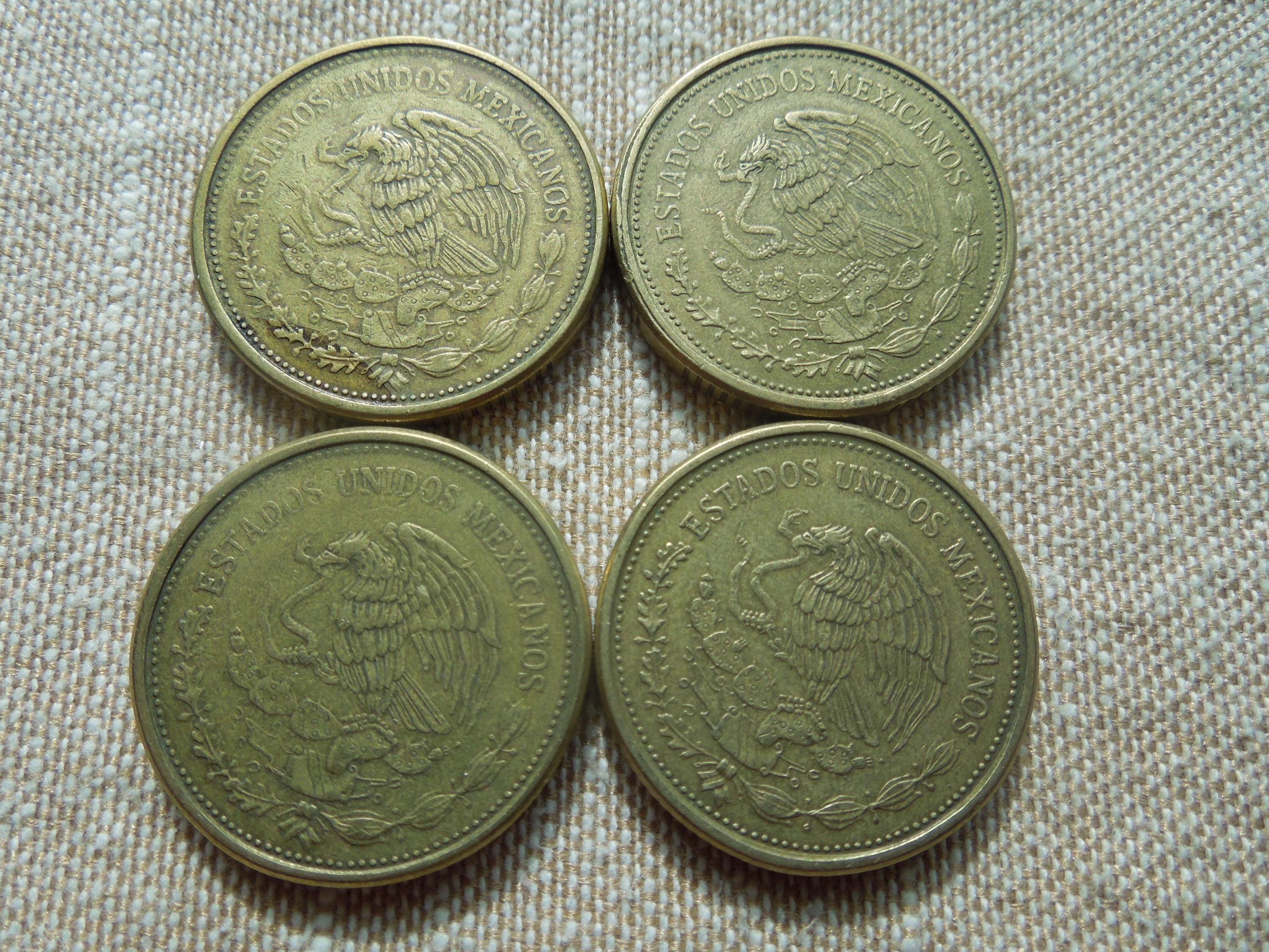 メキシコ硬貨、100ペソ、1984年～1990年 - 1枚単位で販売 - Etsy 日本