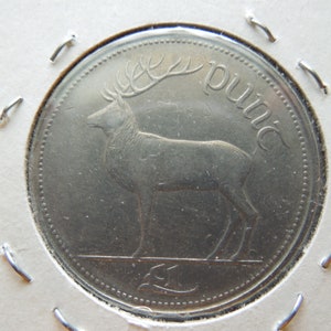 Irish 1 Pound or 1 Punt, Decimal, Large, Eire Coins, Republic of Ireland Coins - Sell By The Piece