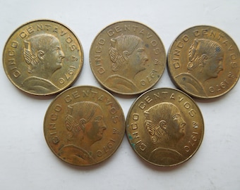 5 センターボ メキシコ - 1943 ～ 1955 - 年 / 数量を選択 - Etsy 日本