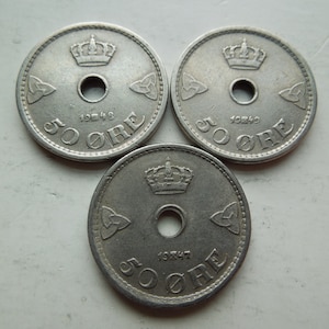 バチカン市国硬貨、ピウス12世教皇、20センテシミ～2リラ、1942年