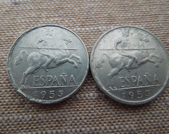 スペイン・ペセタ貨幣コレクション：1946-2001年 外国通貨セット