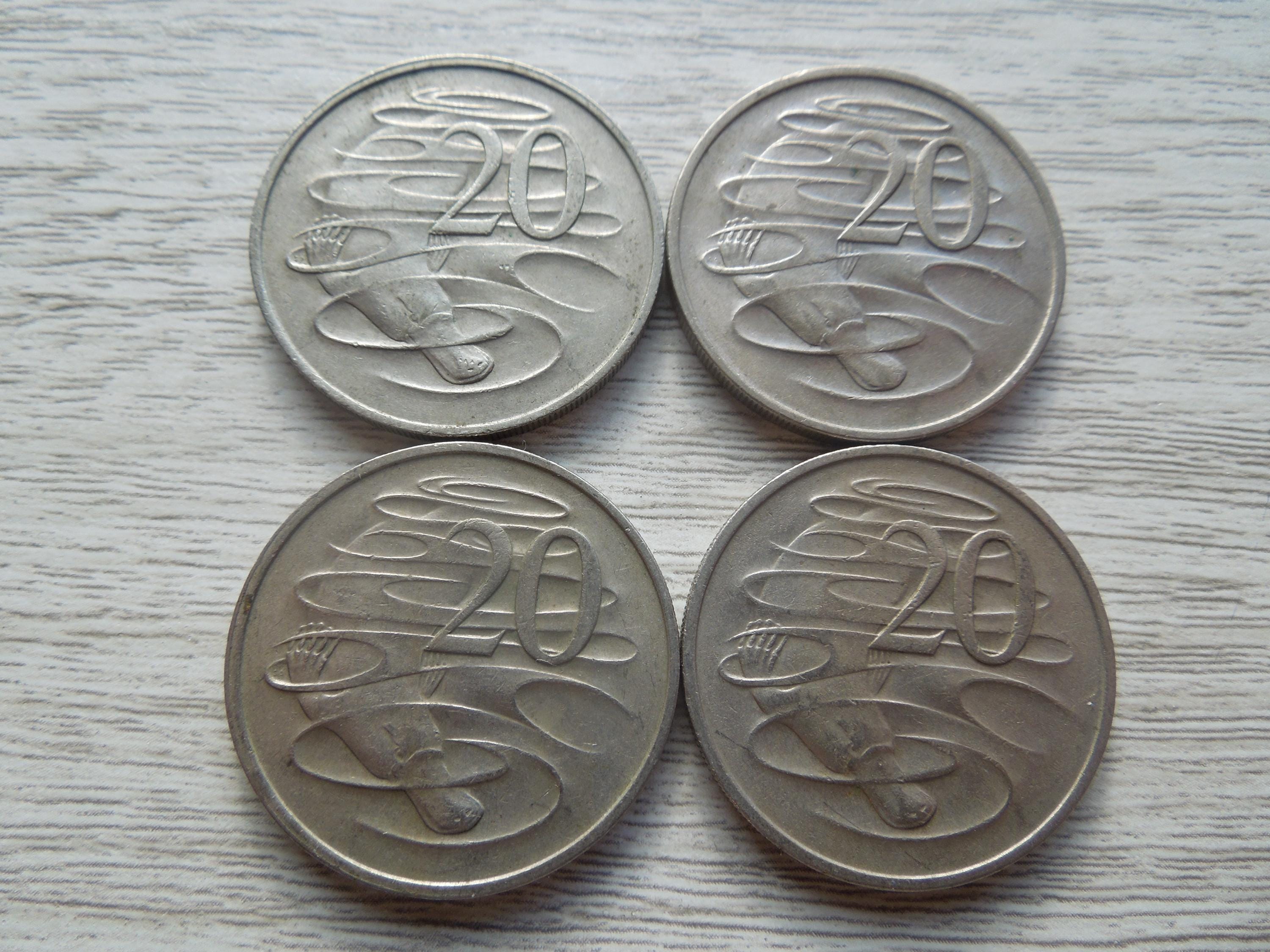 Australian 20 cent - Etsy 日本
