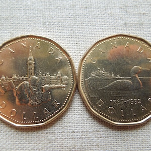 Canada Dollar Coins, AU/UNC, 1992 to 1996 - Sell By The Piece