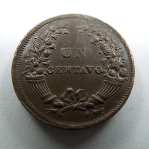 Peru Coins, 1 Centavo to 1 Sol De Oro, 1919 to 1947, Sell By The Piece