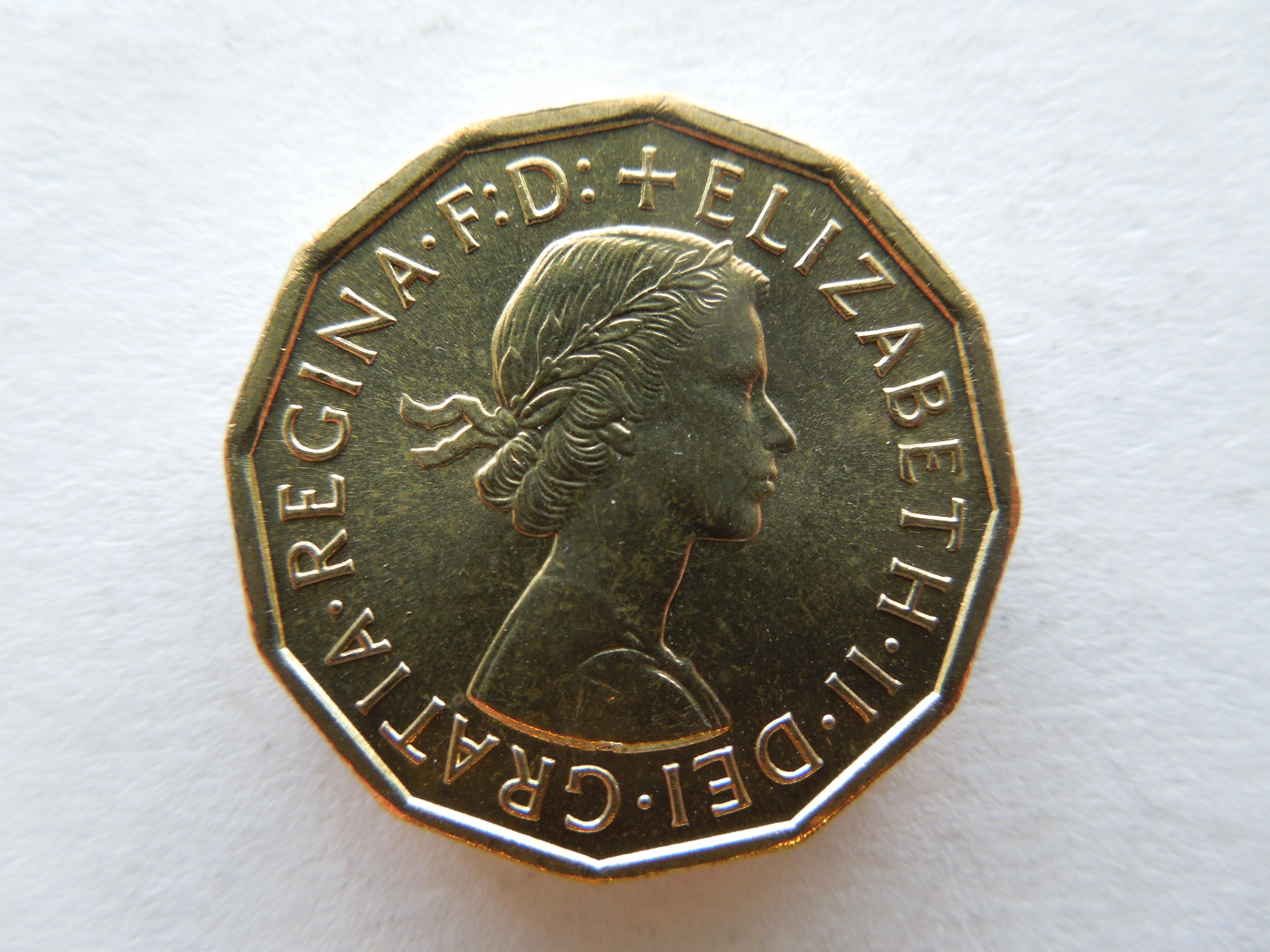 1963 Australian THREEpence (3d) - Uncirculated Pre-Decimal Coin From A Mint Roll | UK