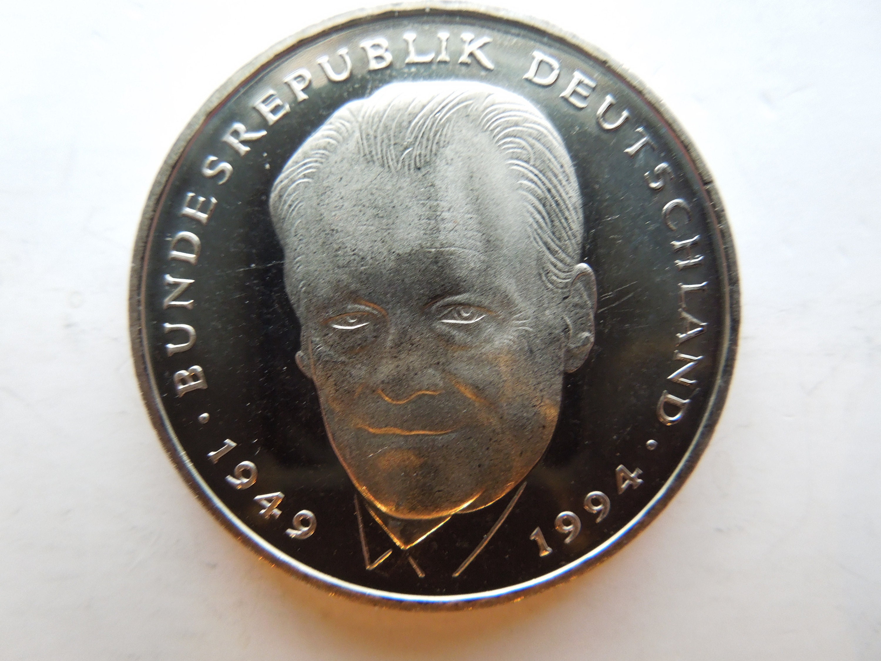 German Coins, 2 Marks, Proof Like, Willy Brandt, 1999 to 2001 - Sell By The Piece