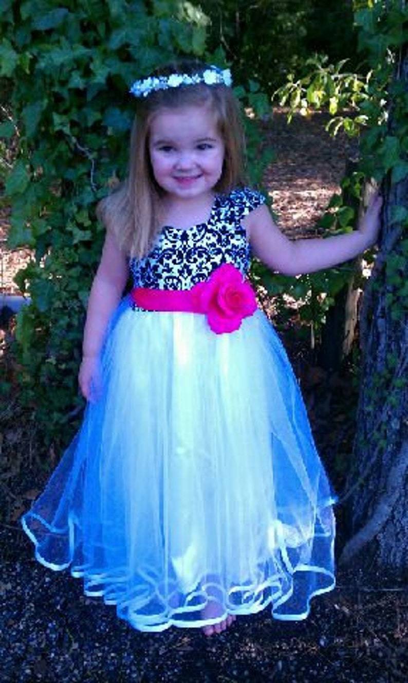 Black and White Damask Bodice Embellished With Any Color Etsy