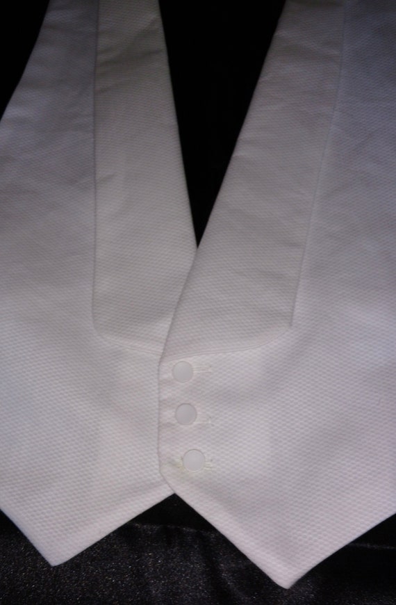 Pique tuxedo vest sale