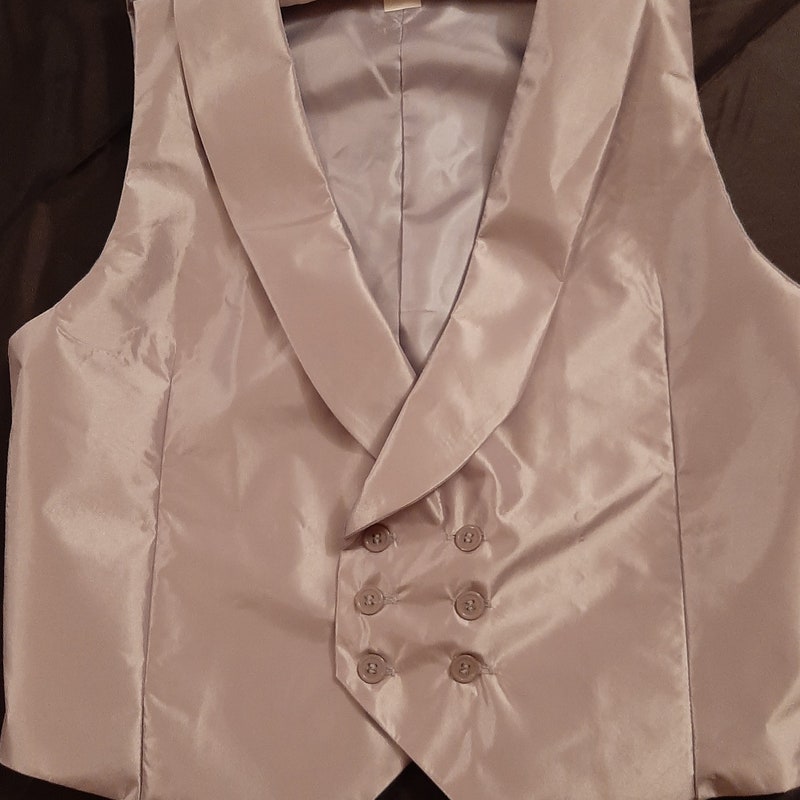 Double-Breasted Sequin Vest main image 0