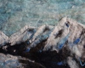 Colorado , Sapphire point view in dillion CO 1needle felt painting home decor