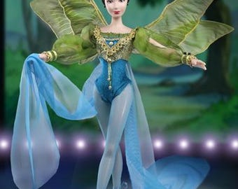 Clea Bella DRAGONFLY Ballet Costume for 16" fashion dolls