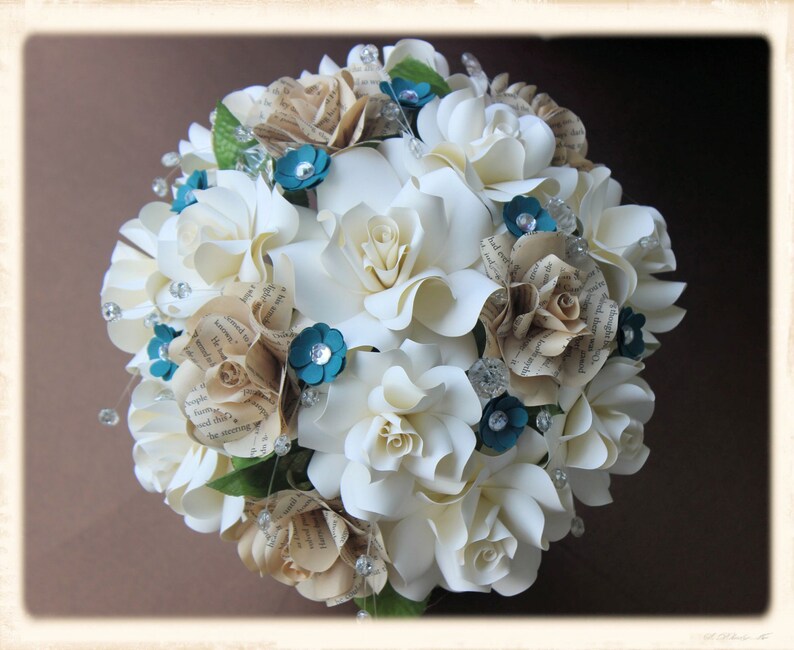 Paper Flower Bouquet Etsy