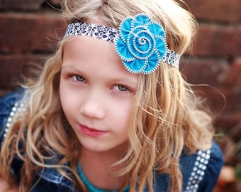 Orange HeadbandOrange Baby HeadbandBaby HeadbandRosette HeadbandLace HeadbandHalloween HeadbandHalloween Baby HeadbandShabby Chic