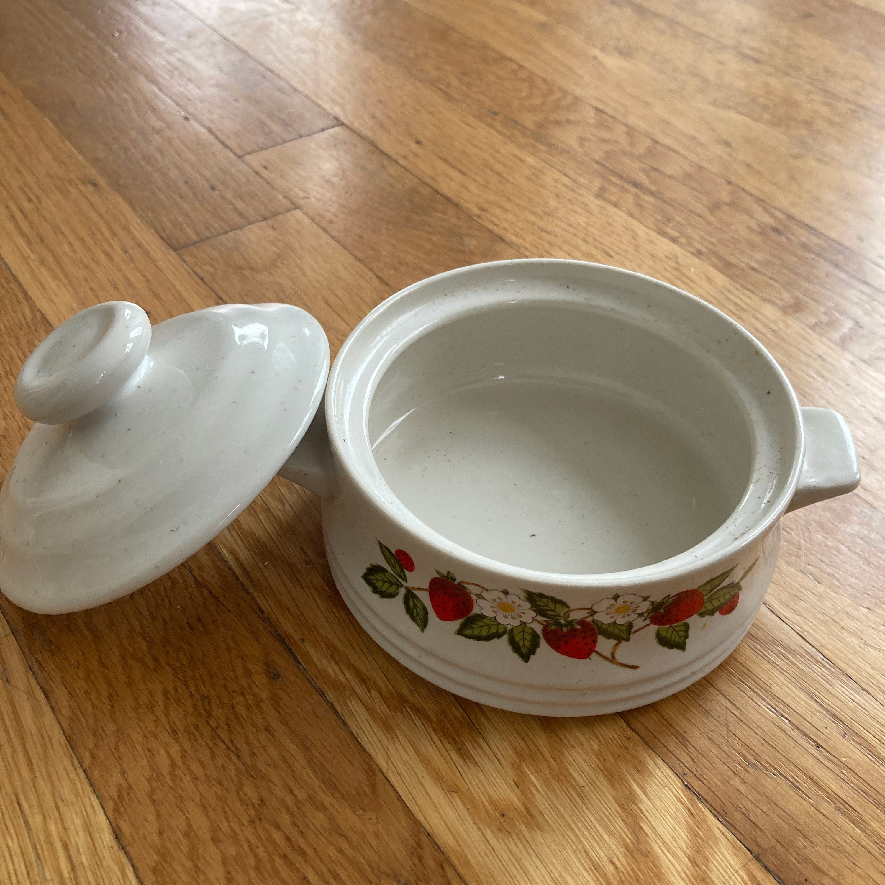 Vintage Ceramic Crock Pot with Lid Etsy
