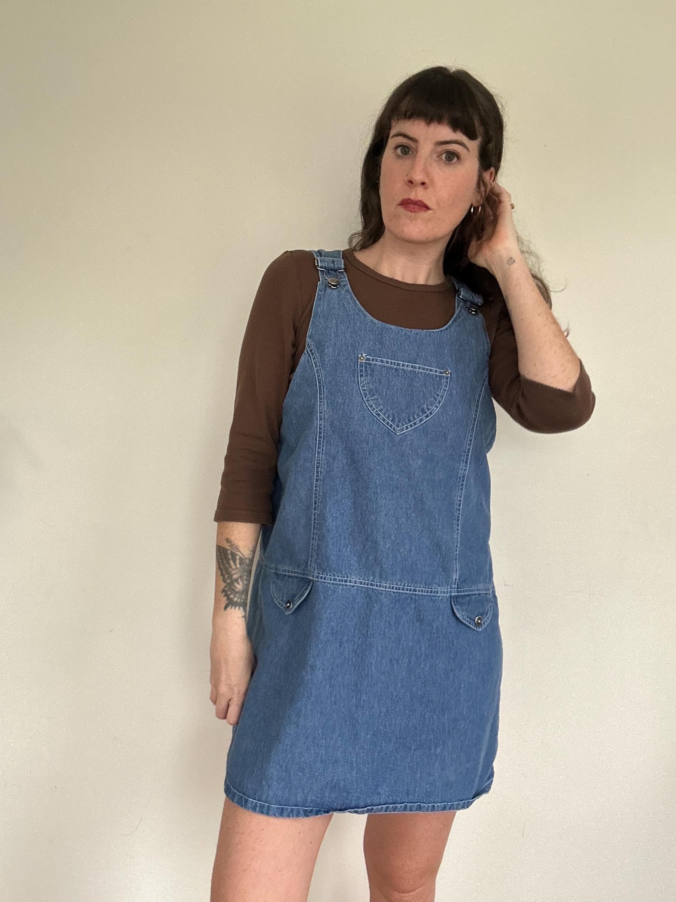 90s Pinafore Jumper - Etsy 90s Pinafore Jumper - Etsy
