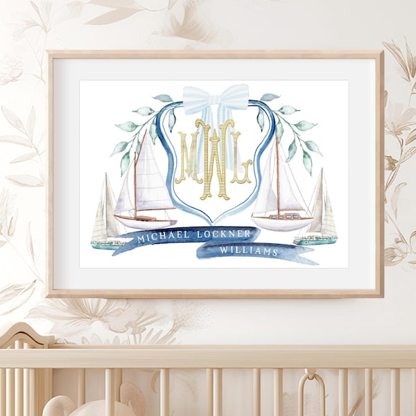 Sailboat Nursery - Etsy